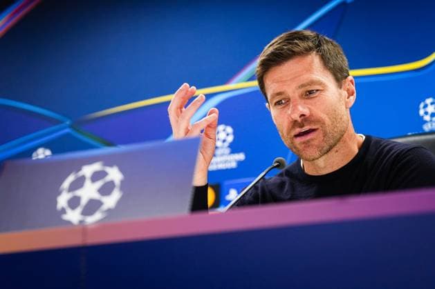 UEFA Champions League: Feyenoord v Bayer 04 Leverkusen Rotterdam - Bayer 04 Leverkusen coach Xabi Alonso during the first round of new format of the Champions League 2024 2025. The match is set between Feyenoord and Bayer 04 Leverkusen at Stadion Feijenoord De Kuip on 19 September 2024 in Rotterdam, The Netherlands. Copyright: xYannickxVerhoevenx