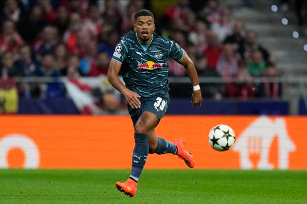 ESP: Atletico de Madrid and RB Leipzig. UEFA Champions League. Date 1 Benjamin Henrichs of RB Leipzig during the UEFA Champions League match between Atletico de Madrid and RB Leipzig played at Civitas Metropolitano Stadium on September 19, 2024 in Madrid, Spain. kpng Copyright: xJuanxPerezx xPRESSINPHOTOx PS_240919_ATL_LEI_008