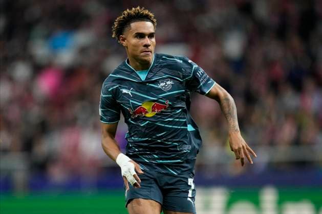 ESP: Atletico de Madrid and RB Leipzig. UEFA Champions League. Date 1 Antonio Nusa of RB Leipzig during the UEFA Champions League match between Atletico de Madrid and RB Leipzig played at Civitas Metropolitano Stadium on September 19, 2024 in Madrid, Spain. kpng Copyright: xJuanxPerezx xPRESSINPHOTOx PS_240919_ATL_LEI_001