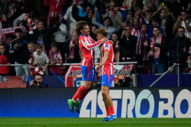 ESP: Atletico de Madrid and RB Leipzig. UEFA Champions League. Date 1 Antoine Griezmann of Atletico de Madrid during the UEFA Champions League match between Atletico de Madrid and RB Leipzig played at Civitas Metropolitano Stadium on September 19, 2024 in Madrid, Spain. kpng Copyright: xJuanxPerezx xPRESSINPHOTOx PS_240919_ATL_LEI_019