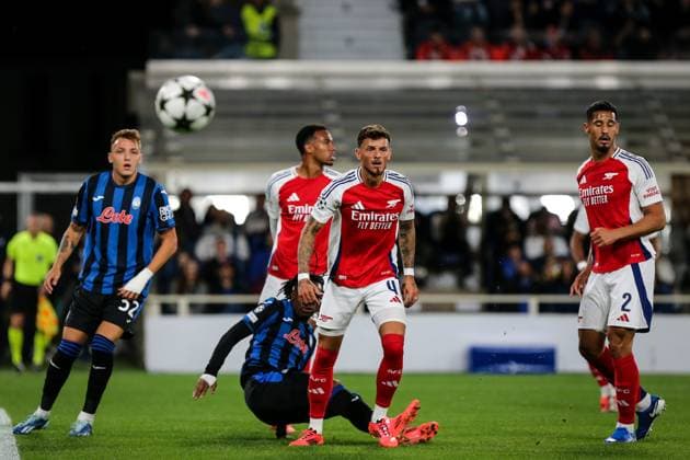 Bergamo, Italy, 19st Sep. Action during match between Atalanta-ITA and Arsenal-ENG for UEFA Champions League at Gewiss Stadium, Bergamo. Credit: Rogerio Moroti  Copyright: xRogerioxMoroti IPAxSportx xipa-ax xx IPA_49847085 IPA_Agency_IPA49847085
