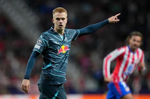 ESP: Atletico de Madrid and RB Leipzig. UEFA Champions League. Date 1 Arthur Vermeeren of RB Leipzig during the UEFA Champions League match between Atletico de Madrid and RB Leipzig played at Civitas Metropolitano Stadium on September 19, 2024 in Madrid, Spain. kpng Copyright: xJuanxPerezx xPRESSINPHOTOx PS_240919_ATL_LEI_029