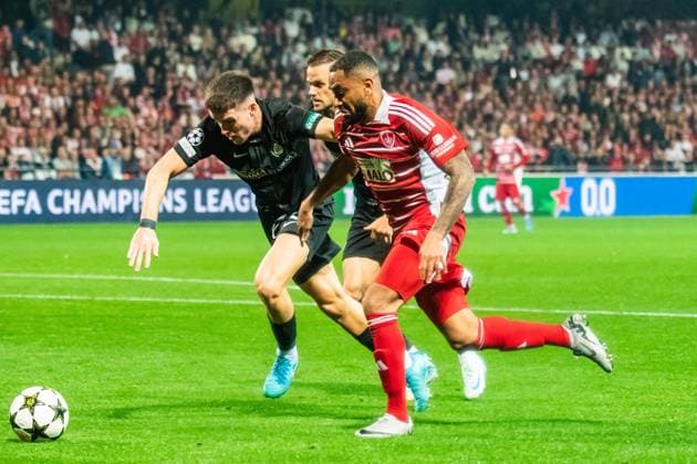 Jordan Amavi (Stade Brestois) FOOTBALL : Stade Brestois vs SK Sturm Graz - Ligue des Champions - 1ére Journée - 19 09 2024 BaptisteAutissier Panoramic 
