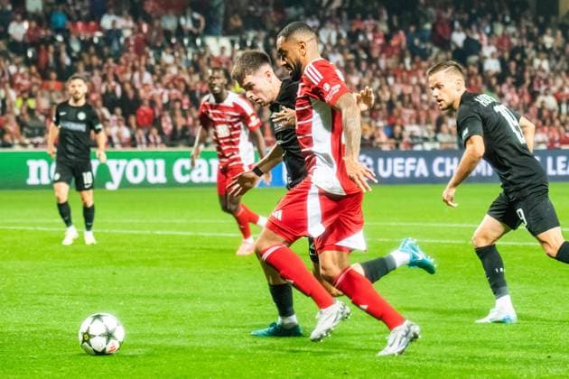 Jordan Amavi (Stade Brestois) FOOTBALL : Stade Brestois vs SK Sturm Graz - Ligue des Champions - 1ére Journée - 19 09 2024 BaptisteAutissier Panoramic 