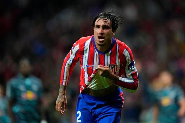 Atletico de Madrid v RB Leipzig - UEFA Champions League 2024 25 League Phase MD1 Jose Maria Gimenez centre-back of Atletico de Madrid and Uruguay celebrates after scoring his sides first goal during the UEFA Champions League 2024 25 League Phase MD1 match between Atletico de Madrid and RB Leipzig at Estadio Civitas Metropolitano on September 19, 2024 in Madrid, Spain. Madrid Spain  Copyright: xJosexBretonx originalFilename:bretonhernandez-atletico240919_npsvs.jpg
