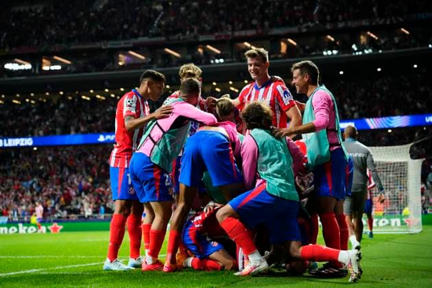 Atletico de Madrid v RB Leipzig - UEFA Champions League 2024 25 League Phase MD1 Jose Maria Gimenez centre-back of Atletico de Madrid and Uruguay celebrates after scoring his sides first goal during the UEFA Champions League 2024 25 League Phase MD1 match between Atletico de Madrid and RB Leipzig at Estadio Civitas Metropolitano on September 19, 2024 in Madrid, Spain. Madrid Spain  Copyright: xJosexBretonx originalFilename:bretonhernandez-atletico240919_npfEz.jpg