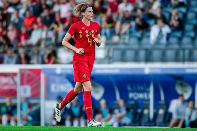 ASS PN: Belgium v England friendly match HEVERLEE, BELGIUM - AUGUST 29: Heleen Jaques of Belgium during the International Friendly, Länderspiel, Nationalmannschaft women match between Belgium and England at the King Power at Den Dreef Stadion on August 29, 2019 in Heverlee, Belgium, 29 08 2019. ( Heverlee Belgium  Copyright: xTsx 10820672-078