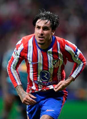 September 19, 2024, Madrid, Madrid, SPAIN: Jose Maria Gimenez of Atletico de Madrid celebrates a goal during the UEFA Champions League 2024 25 League Phase MD1 match between Atletico de Madrid and RB Leipzig at Estadio Civitas Metropolitano on September 19, 2024 in Madrid, Spain. Madrid SPAIN - ZUMAa181 20240919_zaa_a181_130 Copyright: xOscarxJ.xBarrosox