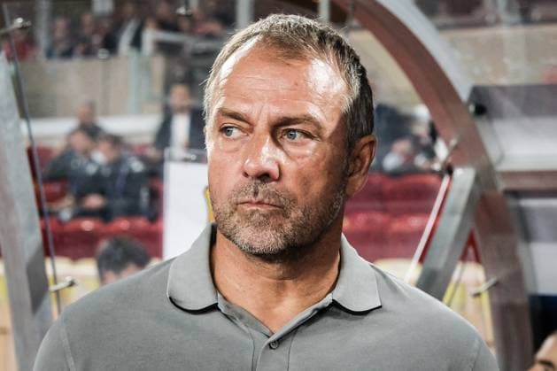 Sport Bilder des Tages September 19, 2024, Monaco, France, Monaco: Hansi FLICK of Barcelona during the UEFA Champions League, League Phase MD1 match between AS Monaco and FC Barcelona, Barca at Louis II Stadium on September 19, 2024 in Monaco, Monaco. Monaco Monaco - ZUMAm308 20240919_zsp_m308_018 Copyright: xMatthieuxMirvillex