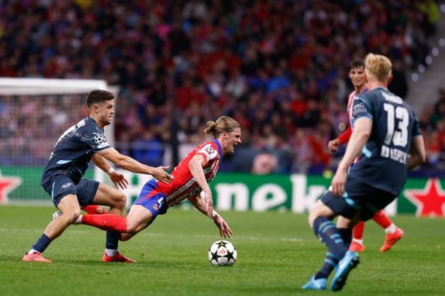 September 19, 2024, Madrid, Madrid, SPAIN: Conor Gallagher of Atletico de Madrid in action during the UEFA Champions League 2024 25 League Phase MD1 match between Atletico de Madrid and RB Leipzig at Estadio Civitas Metropolitano on September 19, 2024 in Madrid, Spain. Madrid SPAIN - ZUMAa181 20240919_zaa_a181_207 Copyright: xDennisxAgyemanx