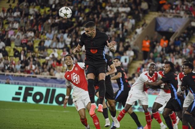 TORRES Ferran (FC Barcelone). AS Monaco vs FC Barcelone UEFA Champions League in Stade Louis II, MONACO, on September 19, 2024. FOOTBALL: C1 - AS Monaco vs FC Barcelone - UEFA Champions League - 19 09 24 FredDides Panoramic 