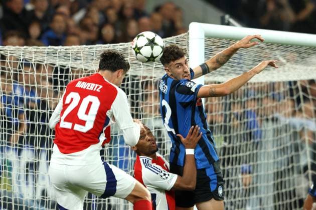 MATTEO RUGGERI, Atalanta, Champions League, 2024-25, Atalanta vs Arsenal 0-0, 19-09-2024, Contrasto, Action CHAMPIONS LEAGUE 2024-25 ATALANTA-ARSENAL 0-0