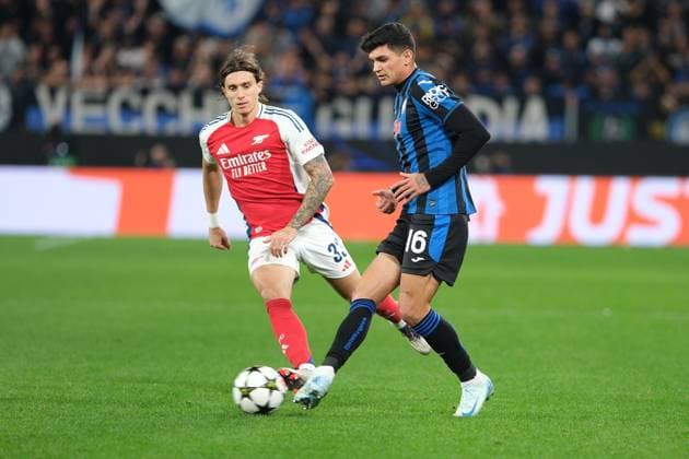 Atalanta BC v Arsenal FC - UEFA Champions League 2024 25 League Phase MD1 Raoul Bellanova of Atalanta BC 1907 during the UEFA Champions League 2024 2025 football match between Atalanta BC and Arsenal FC at Gewiss Stadium in Bergamo, Italy, on September 19, 2024. Bergamo Italy Italy  Copyright: xRobertoxTommasinix originalFilename:tommasini-atalanta240919_npSDR.jpg
