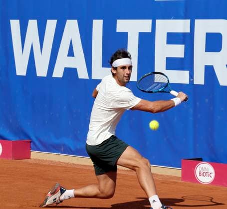 TENNIS - Bad Waltersdorf Trophy BAD WALTERSDORF,AUSTRIA,20.SEP.24 - TENNIS - ATP, Tennis Herren Challenger Tour, Bad Waltersdorf Trophy. Image shows Carlos Taberner (ESP).  GEPAxpictures xHansxOberlaender