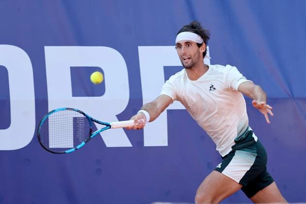 TENNIS - Bad Waltersdorf Trophy BAD WALTERSDORF,AUSTRIA,20.SEP.24 - TENNIS - ATP, Tennis Herren Challenger Tour, Bad Waltersdorf Trophy. Image shows Carlos Taberner (ESP).  GEPAxpictures xHansxOberlaender