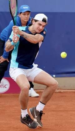 TENNIS - Bad Waltersdorf Trophy BAD WALTERSDORF,AUSTRIA,20.SEP.24 - TENNIS - ATP, Tennis Herren Challenger Tour, Bad Waltersdorf Trophy. Image shows Thiago Seyboth Wild (BRA).  GEPAxpictures xHansxOberlaender