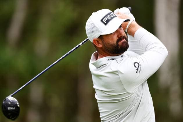 Matthew Baldwin of England during his round. BMW PGA, Golf Herren Championship, Day Two, Golf, Wentworth, Surrey, UK - 20 Sep 2024  Copyright: xJamesxMarsh Shutterstockx 14730222d