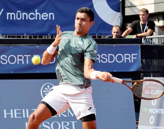 TENNIS - Bad Waltersdorf Trophy BAD WALTERSDORF,AUSTRIA,20.SEP.24 - TENNIS - ATP, Tennis Herren Challenger Tour, Bad Waltersdorf Trophy. Image shows Thiago Monteiro (BRA).  GEPAxpictures xHansxOberlaender