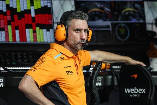 STELLA Andrea (ita), Team Principal of McLaren F1 Team, portrait during the Formula 1 Singapore Grand Prix 2024, 18th round of the 2024 Formula One World Championship, WM, Weltmeisterschaft from September 20 to 22, 2024 on the Marina Bay Circuit, in Singapore, Singapore - F1 - SINGAPORE GRAND PRIX 2024 DPPI Panoramic  240920_R18_SINGAPORE_DP_XB3_9851