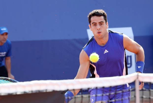 TENNIS - Bad Waltersdorf Trophy BAD WALTERSDORF,AUSTRIA,20.SEP.24 - TENNIS - ATP, Tennis Herren Challenger Tour, Bad Waltersdorf Trophy. Image shows Jaume Munar (ESP).  GEPAxpictures xHansxOberlaender