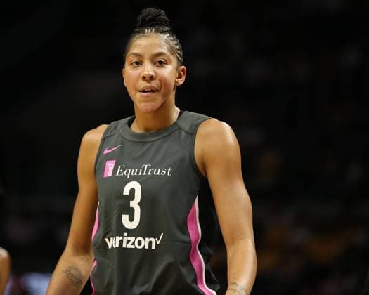 WNBA, Basketball Damen, USA 2018: Minnesota Lynx vs Los Angeles Sparks August 2, 2018 Los Angeles Sparks forward Candace Parker 3 during the Minnesota Lynx vs Los Angeles Sparks game at Staples Center in Los Angeles, Ca on August 2, 2018. (Photo by Jevone Moore) Los Angeles CA USA EDITORIAL USE ONLY Copyright: xx ZUMA-20180802_zaf_c04_071.jpg JevonexMoorex csmphototwo412850