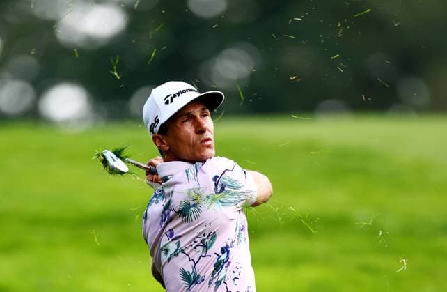 Thorbjorn Olesen of Denmark during his round. BMW PGA, Golf Herren Championship, Day Two, Golf, Wentworth, Surrey, UK - 20 Sep 2024  Copyright: xJamesxMarsh Shutterstockx 14730222av