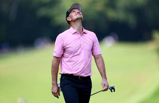 Justin Rose of England during his round. BMW PGA, Golf Herren Championship, Day Two, Golf, Wentworth, Surrey, UK - 20 Sep 2024  Copyright: xJamesxMarsh Shutterstockx 14730222bw