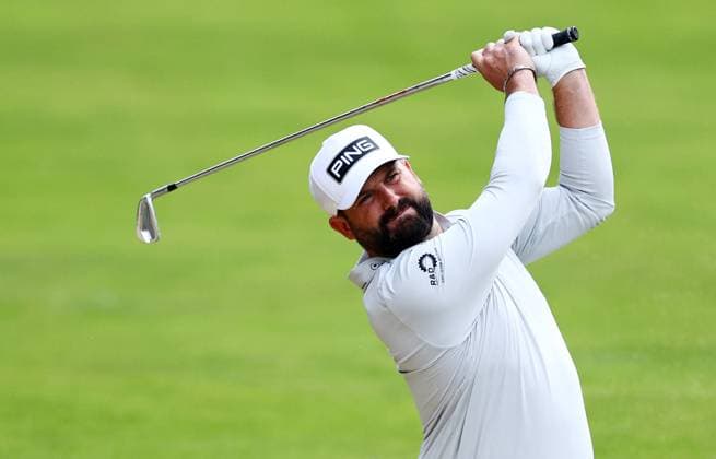 Matthew Baldwin of England during his round. BMW PGA, Golf Herren Championship, Day Two, Golf, Wentworth, Surrey, UK - 20 Sep 2024  Copyright: xJamesxMarsh Shutterstockx 14730222dp