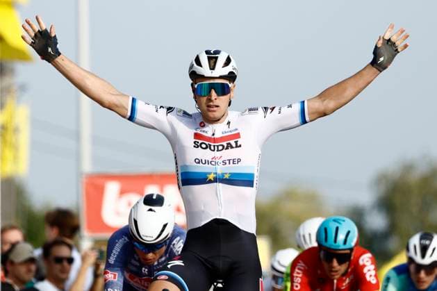 Cycling, Kampioenschap van Vlaanderen in Koolskamp - Winner Tim Merlier