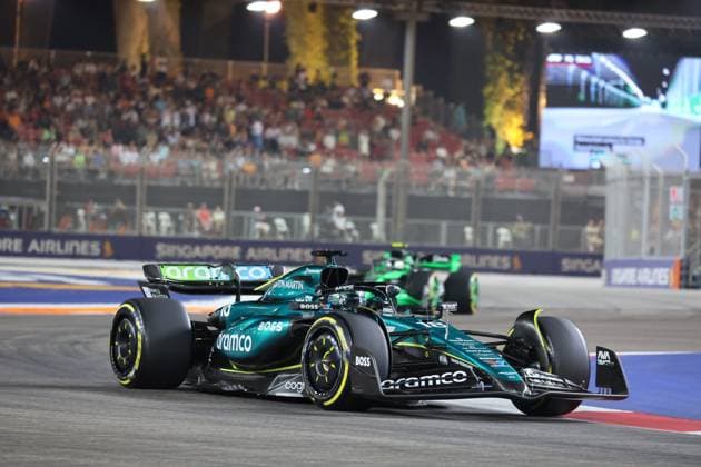 20 09 2024, Marina Bay Street Circuit, Singapore, FORMULA 1 SINGAPORE AIRLINES SINGAPORE GRAND PRIX 2024,in the picture Lance Stroll CAN , Aston Martin Aramco Cognizant Formula One Team Defodi 506 20240920 hbr 0063 Defodi-506