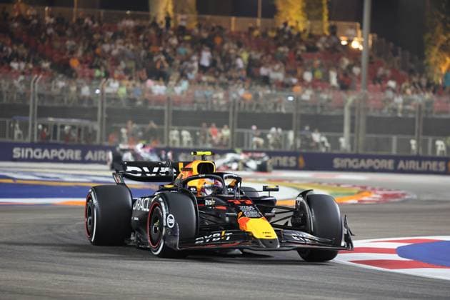 20 09 2024, Marina Bay Street Circuit, Singapore, FORMULA 1 SINGAPORE AIRLINES SINGAPORE GRAND PRIX 2024,in the picture Sergio Perez MEX , Oracle Red Bull Racing Defodi 506 20240920 hbr 0064 Defodi-506