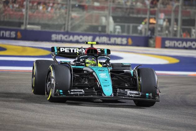 20 09 2024, Marina Bay Street Circuit, Singapore, FORMULA 1 SINGAPORE AIRLINES SINGAPORE GRAND PRIX 2024,in the picture Lewis Hamilton GBR , Mercedes AMG Petronas Formula One Team Defodi 506 20240920 hbr 0088 Defodi-506
