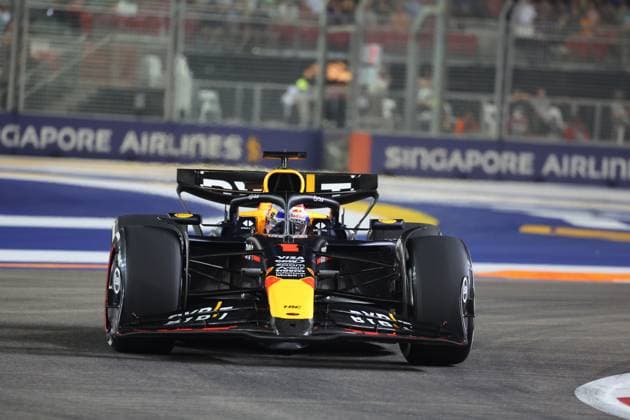 20 09 2024, Marina Bay Street Circuit, Singapore, FORMULA 1 SINGAPORE AIRLINES SINGAPORE GRAND PRIX 2024,in the picture Max Verstappen NLD , Oracle Red Bull Racing Defodi 506 20240920 hbr 0101 Defodi-506