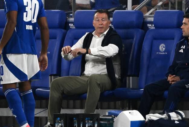 Marc Wilmots Sports Director Schalke 04 20 09 2024, Football 2 Bundesliga, Matchday 6, Season 2024 2025 FC Schalke 04 SV Darmstadt 98 3 5 Gelsenkirchen Veltins Arena Nordrhein Westfalen Germany Team2
