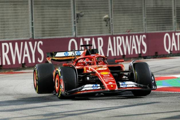 September 20, 2024, Singapore, Singapore: Charles Leclerc of Monaco drives the (16) Ferrari SF-24 during the practice ahead of the F1 Grand Prix of Singapore at Marina Bay Street Circuit. Singapore Singapore - ZUMAs197 20240920_aaa_s197_208 Copyright: xGeorgexHitchensx