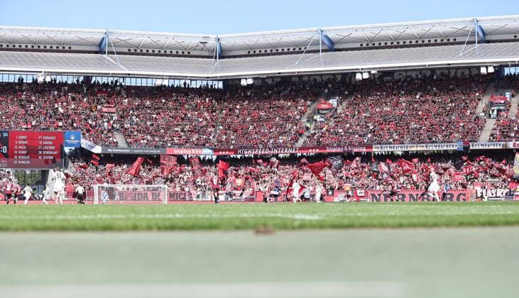 21 09 2024 Soccer Season 2024 2025 2 Soccer Bundesliga 06 Matchday 1 FC Nürnberg FCN Club Hertha BSC Berlin HBSC Sportfoto Zink DaMa xdaxmax DFL regulations prohibit any use of photographs as image sequences and or quasi video only for editorial use Symbolbild Symbolfoto Feature Impression Numerous Clubfan Clubfans FCN Fans Fans Fans in the stadium