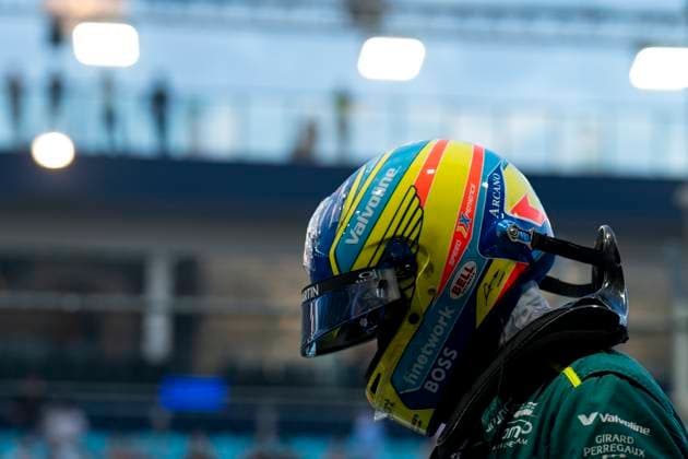 September 21, 2024, Singapore, Singapore: Spanish driver FERNANDO ALONSO (Aston Martin F1 Team) during the final practice session of the 2024 FIA Formula 1 Singapore Grand Prix at Marina Bay Street Circuit in Singapore. Singapore Singapore - ZUMAg147 20240921_fap_g147_048 Copyright: xJamesxGasperottix