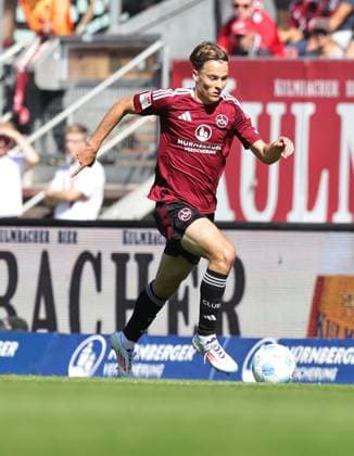 21 09 2024 Soccer Season 2024 2025 2 Soccer Bundesliga 06 Matchday 1 FC Nürnberg FCN Club Hertha BSC Berlin HBSC Sportfoto Zink DaMa xdaxmax DFL regulations prohibit any use of photographs as image sequences and or quasi video only for editorial use Caspar Jander 20, 1 FC Nürnberg FCN