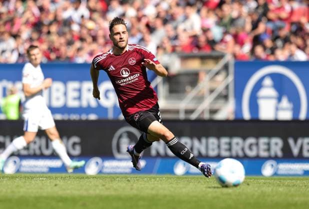 21 09 2024 Soccer Season 2024 2025 2 Soccer Bundesliga 06 Matchday 1 FC Nürnberg FCN Club Hertha BSC Berlin HBSC Sportfoto Zink DaMa xdaxmax DFL regulations prohibit any use of photographs as image sequences and or quasi video only for editorial use Lukas Schleimer 36, 1 FC Nürnberg FCN Freisteller Einzelbild