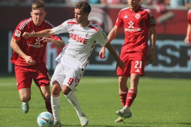 Sport Fortuna Düsseldorf vs 1 FC Köln, Matchday 6, 21 09 2024, 13 00 h, Center Luca Waldschmidt 1 FC Köln , Bild