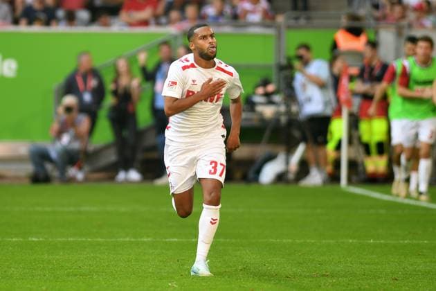 Linton Maina 1 FC Koeln celebrates after scoring his team™s second goal during the 2 Bundesliga match between Fortuna Düsseldorf and 1 FC Köln at Merkur Spiel Arena on September 21, 2024 in Düsseldorf, Germany Germany Photo by Ralf Treese DeFodi Images Linton Maina 1 FC Koeln celebrates after scoring his team™s second goal during the 2 Bundesliga match between Fortuna Düsseldorf and 1 FC Köln at Merkur Spiel Arena on September 21, 2024 in Düsseldorf, Germany Photo by Ralf Treese DeFodi Images DFB DFL REGULATIONS PROHIBIT ANY USE OF PHOTOGRAPHS AS IMAGE SEQUENCES AND OR QUASI VIDEO Defodi 521 DUSKOE20240921 063 Defodi-521 DFB DFL REGULATIONS PROHIBIT ANY USE OF PHOTOGRAPHS AS IMAGE SEQUENCES AND OR QUASI-VIDEO.