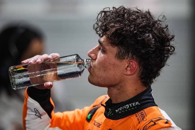 NORRIS Lando (gbr), McLaren F1 Team MCL38, portrait during the Formula 1 Singapore Grand Prix 2024, 18th round of the 2024 Formula One World Championship, WM, Weltmeisterschaft from September 20 to 22, 2024 on the Marina Bay Circuit, in Singapore, Singapore - F1 - SINGAPORE GRAND PRIX 2024 DPPI Panoramic  240921_R18_SINGAPORE_DP_XB3_1241