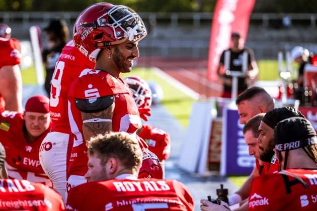 GFL German Football League Potsdam Royals Allgäu Comets 21 09 2024 GFL German Football League Potsdam Royals Allgäu Comets Copyright: xBEAUTIFULxSPORTS NicolxMarschallx