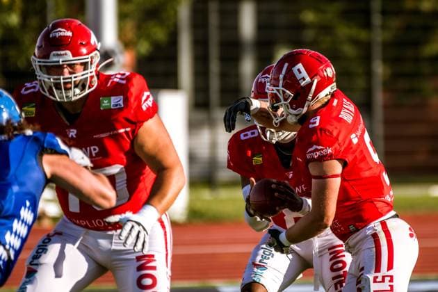 GFL German Football League Potsdam Royals Allgäu Comets 21 09 2024 GFL German Football League Potsdam Royals Allgäu Comets Copyright: xBEAUTIFULxSPORTS NicolxMarschallx