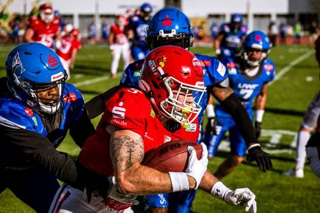 GFL German Football League Potsdam Royals Allgäu Comets 21 09 2024 GFL German Football League Potsdam Royals Allgäu Comets Copyright: xBEAUTIFULxSPORTS NicolxMarschallx