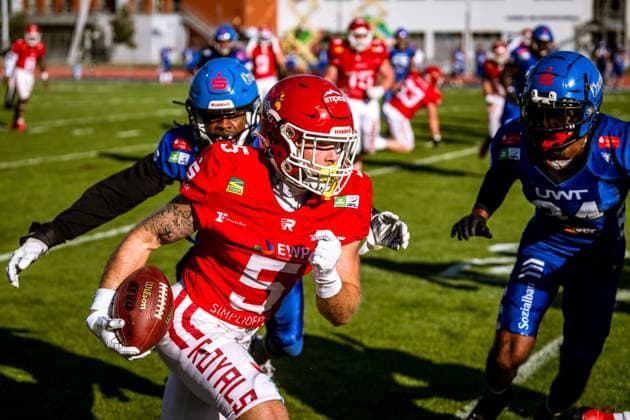 GFL German Football League Potsdam Royals Allgäu Comets 21 09 2024 GFL German Football League Potsdam Royals Allgäu Comets Copyright: xBEAUTIFULxSPORTS NicolxMarschallx