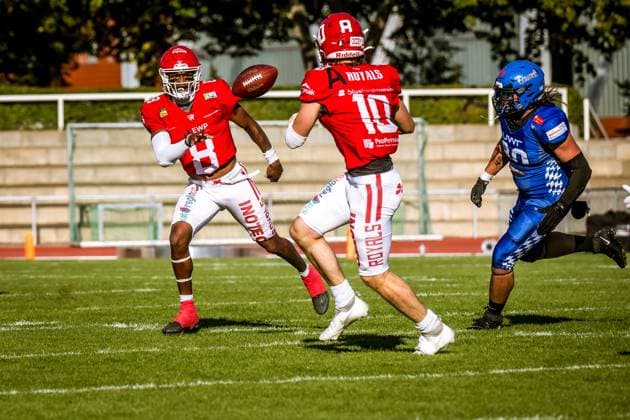 GFL German Football League Potsdam Royals Allgäu Comets 21 09 2024 GFL German Football League Potsdam Royals Allgäu Comets Copyright: xBEAUTIFULxSPORTS NicolxMarschallx