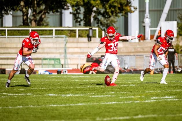 GFL German Football League Potsdam Royals Allgäu Comets 21 09 2024 GFL German Football League Potsdam Royals Allgäu Comets Copyright: xBEAUTIFULxSPORTS NicolxMarschallx