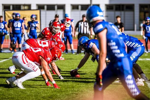 GFL German Football League Potsdam Royals Allgäu Comets 21 09 2024 GFL German Football League Potsdam Royals Allgäu Comets Copyright: xBEAUTIFULxSPORTS NicolxMarschallx