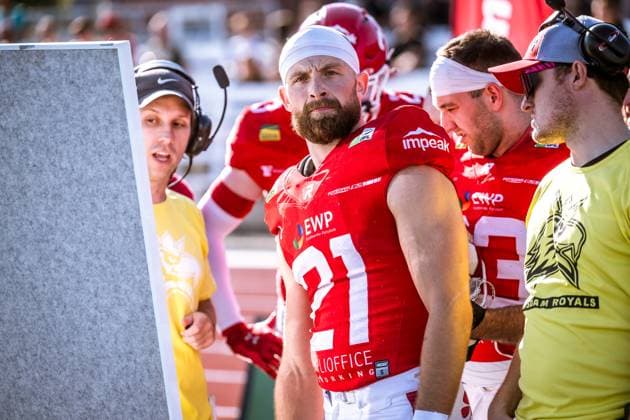 GFL German Football League Potsdam Royals Allgäu Comets 21 09 2024 GFL German Football League Potsdam Royals Allgäu Comets Copyright: xBEAUTIFULxSPORTS NicolxMarschallx